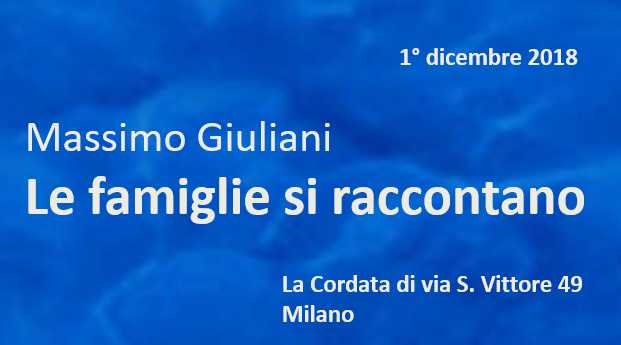 Massimo-Giuliani Le Famiglie si Raccontano