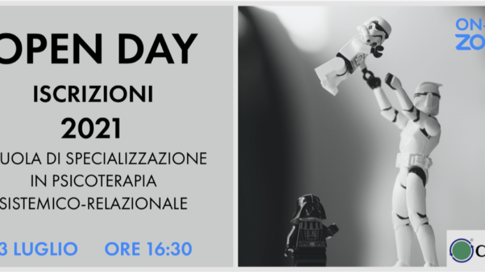 [3 luglio 2020] OPEN DAY della Scuola Quadriennale di Specializzazione in Psicoterapia