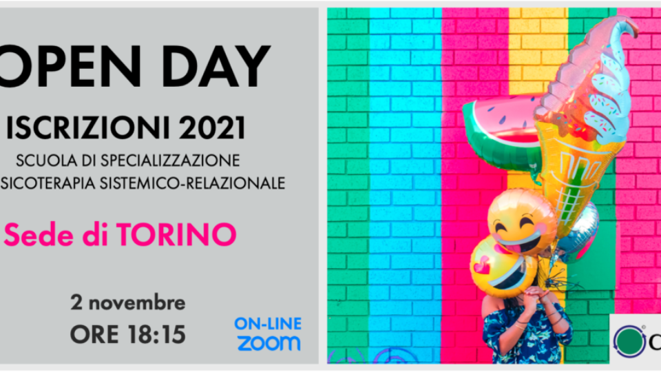 OPENDAY Scuola di specializzazione in psicoterapia sede di Torino