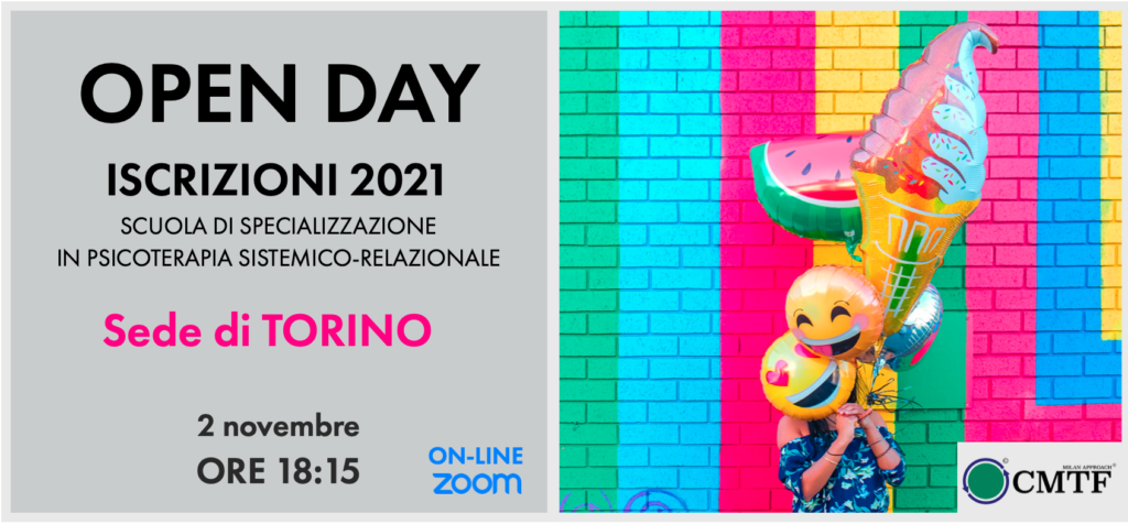 OPENDAY Scuola di specializzazione in psicoterapia sede di Torino