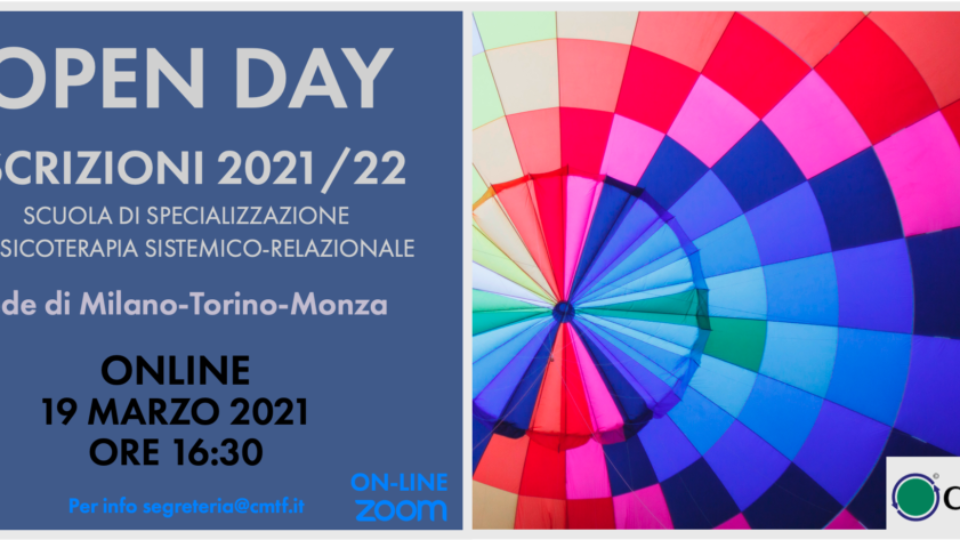 OPENDAY Scuola di specializzazione in psicoterapia sede di Milano Torino  Monza