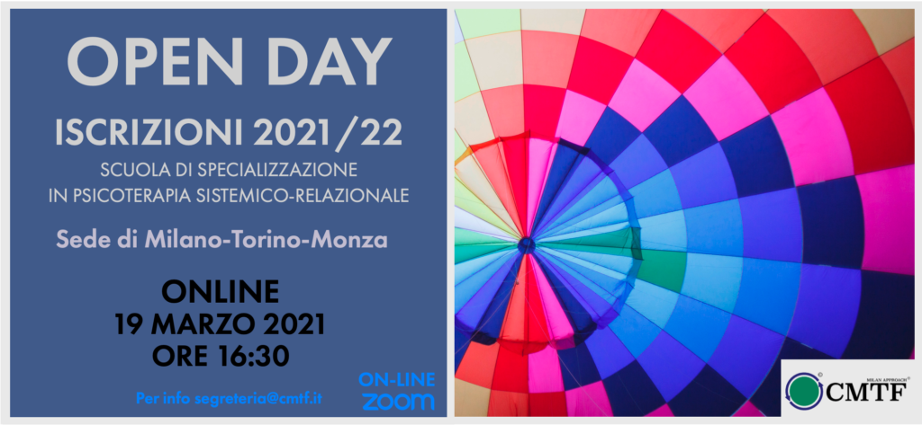 OPENDAY Scuola di specializzazione in psicoterapia sede di Milano Torino  Monza