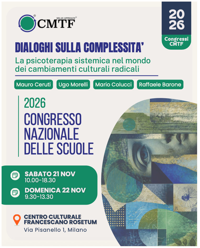 Congresso Nazionale delle Scuole CMTF 2026 – Dialoghi sulla complessità