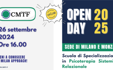 26 Settembre – OPEN DAY ONLINE della Scuola di Specializzazione