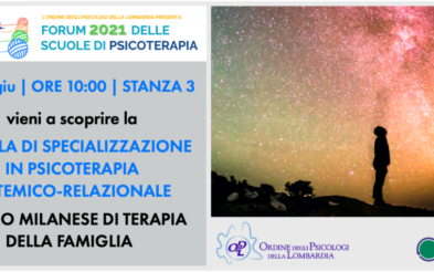 Forum 2021 delle Scuole di Psicoterapia