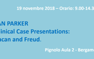 [19 novembre 2018] – Seminario di Ian Parker – Università di Bergamo