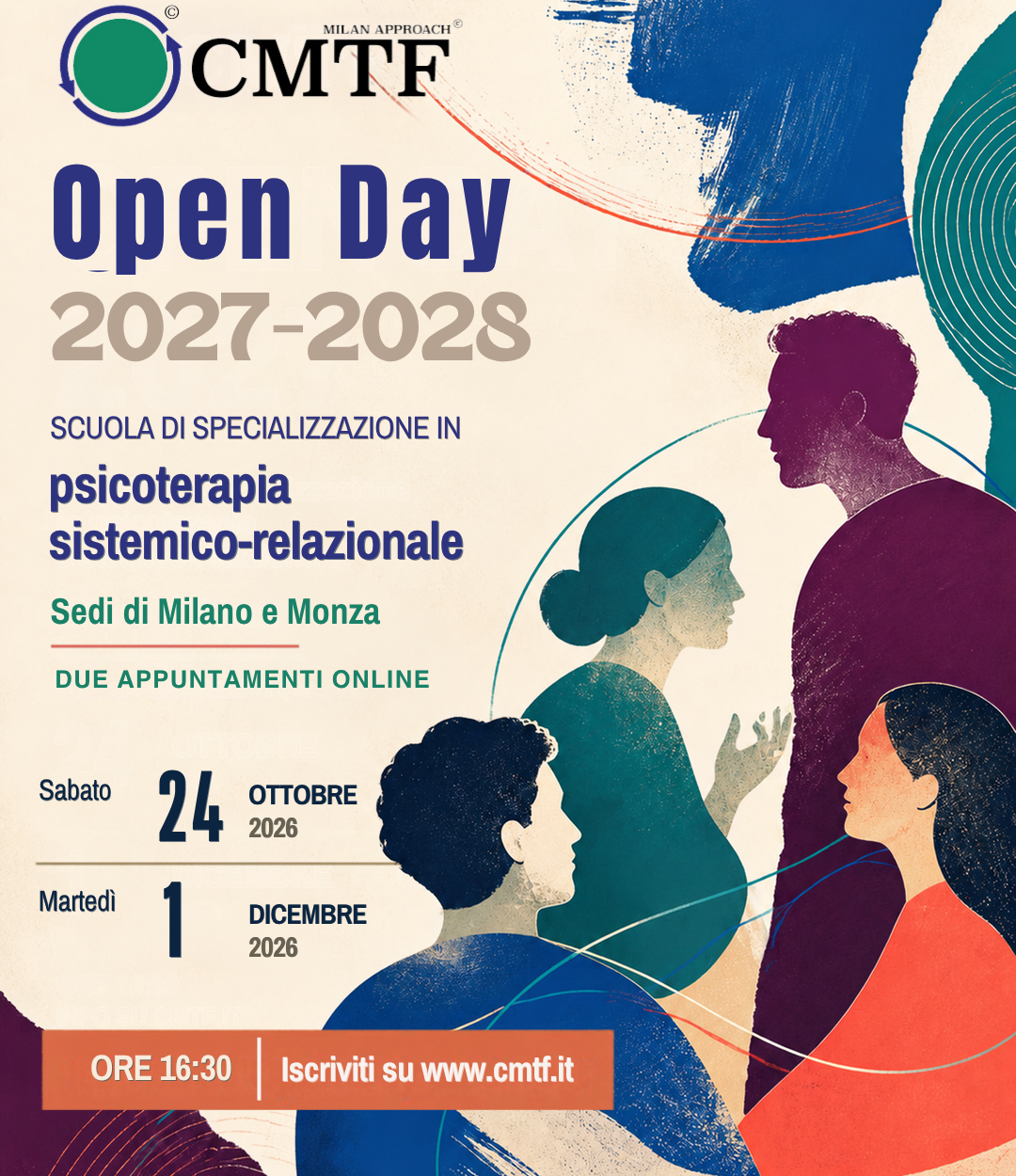 OPEN DAY della Scuola di Specializzazione in Psicoterapia Sistemico-relazionale