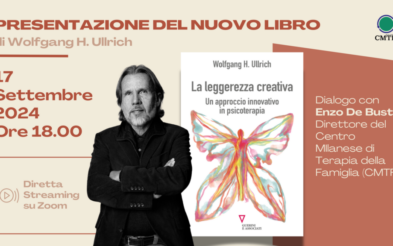 17 settembre Presentazione del nuovo libro di Wolfgang H. Ullrich: La leggerezza creativa. Un approccio innovativo in psicoterapia 