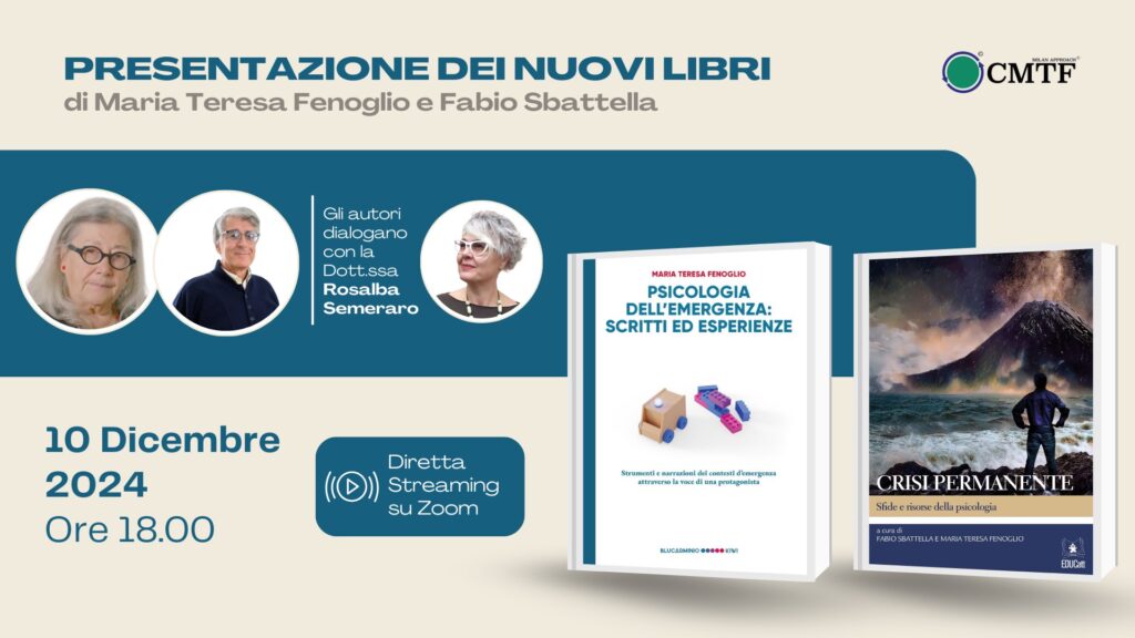 10 Dicembre 2024 – PRESENTAZIONE DEI NUOVI LIBRI DI MARIA TERESA FENOGLIO E FABIO SBATTELLA