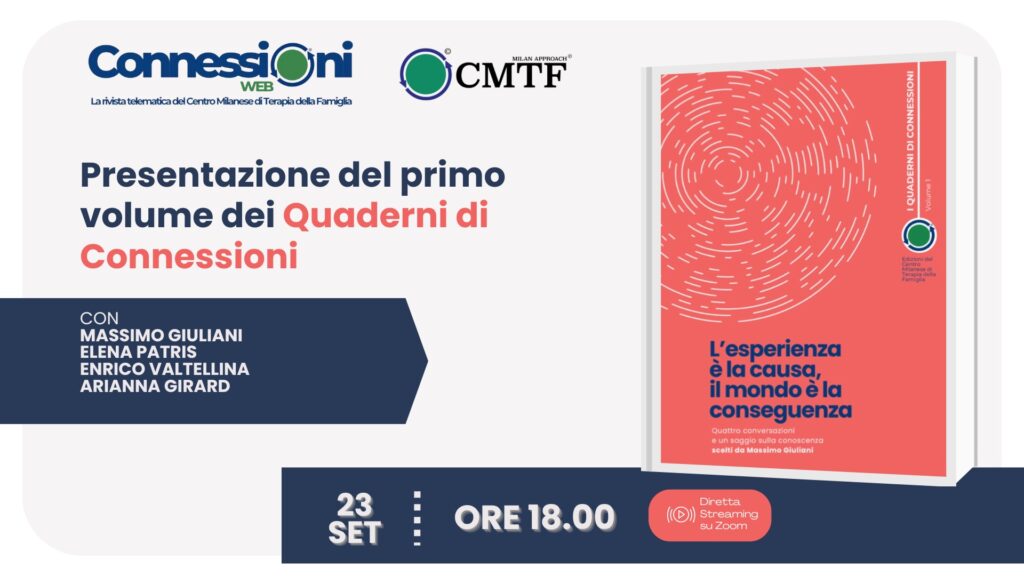 Presentazione del primo volume dei Quaderni di Connessioni