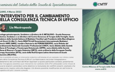L’intervento per il cambiamento nella consulenza tecnica d’ufficio